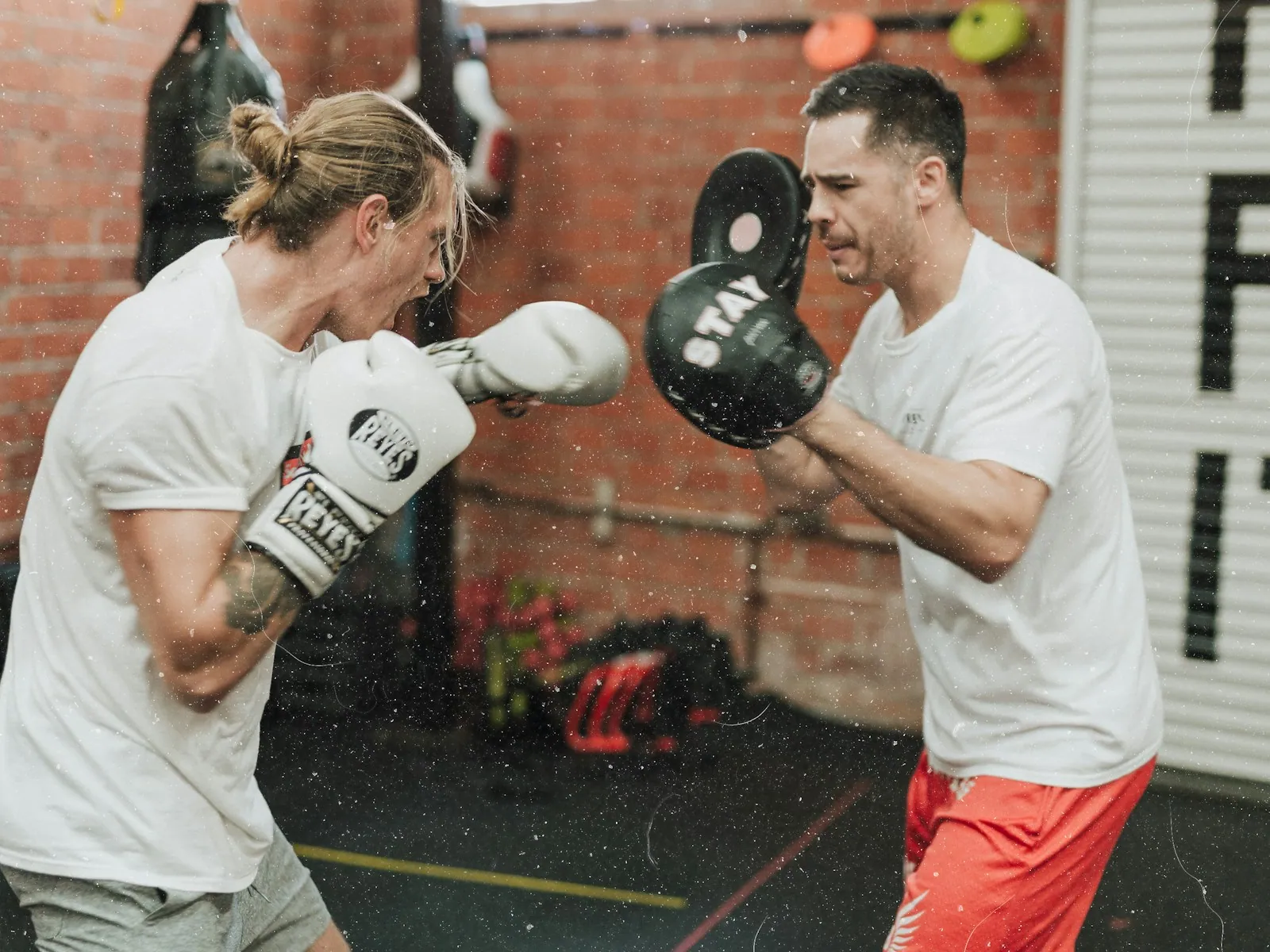 Ring Work: Pad rounds with Coach Rahul.