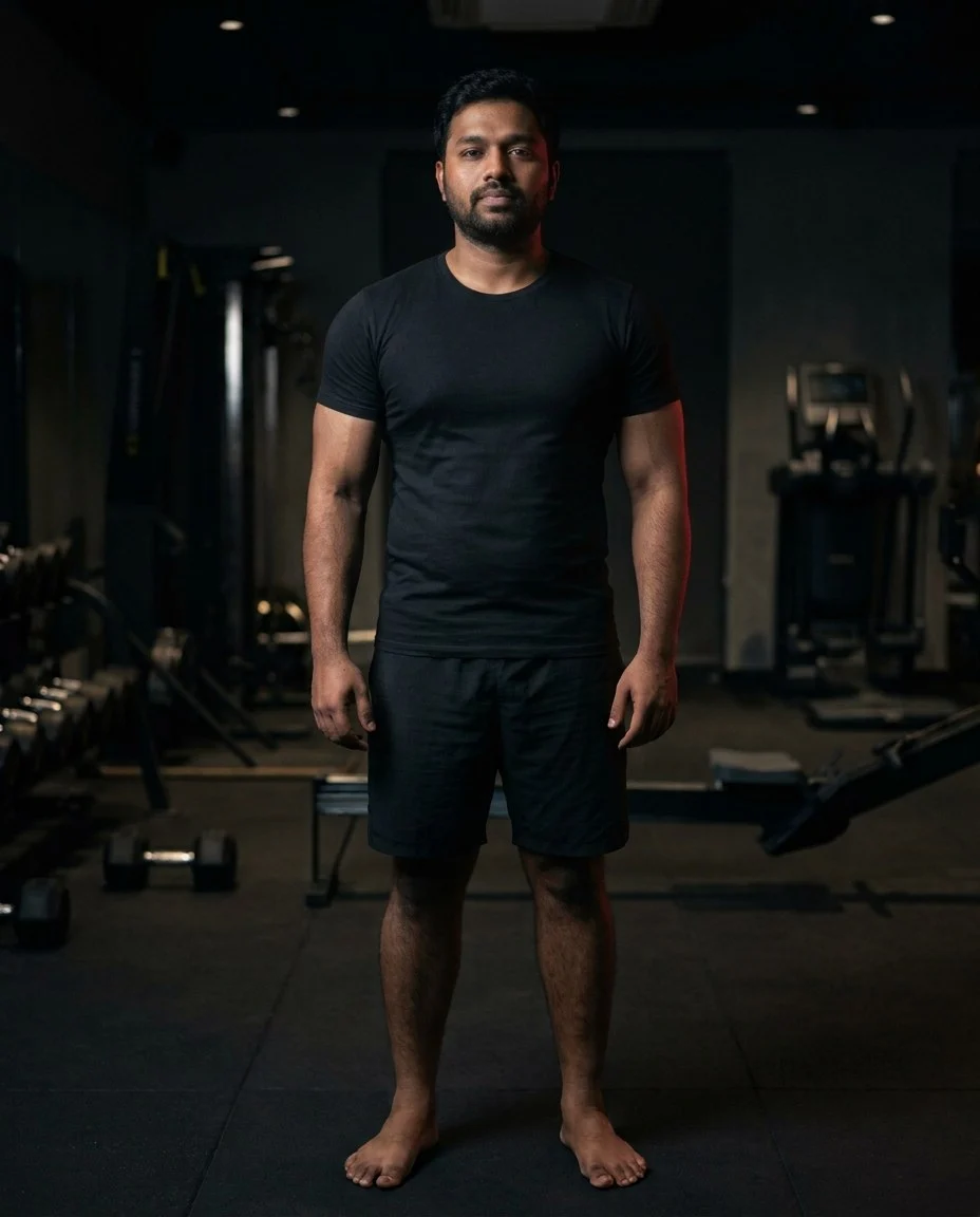 Karthik R. after, 12 weeks